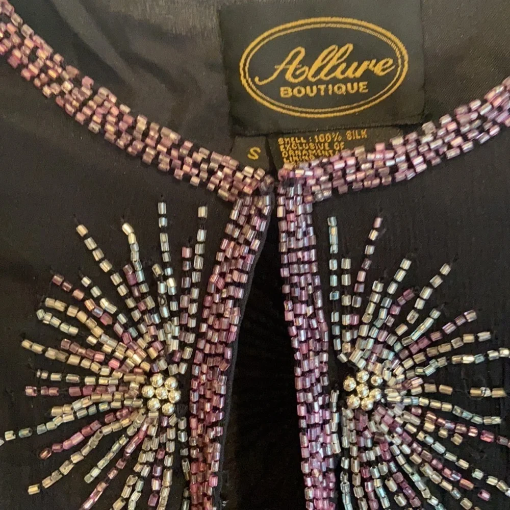 Bling Beaded Jacket Topper Subtle Classic